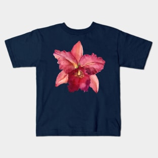 Cattleya Pink Kids T-Shirt